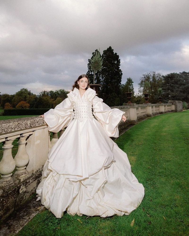 Enormous Ball Gowns Becoming Less Common
