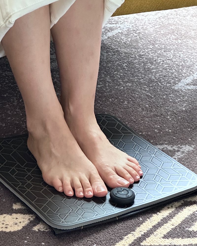 The Barefoot Bathroom Break