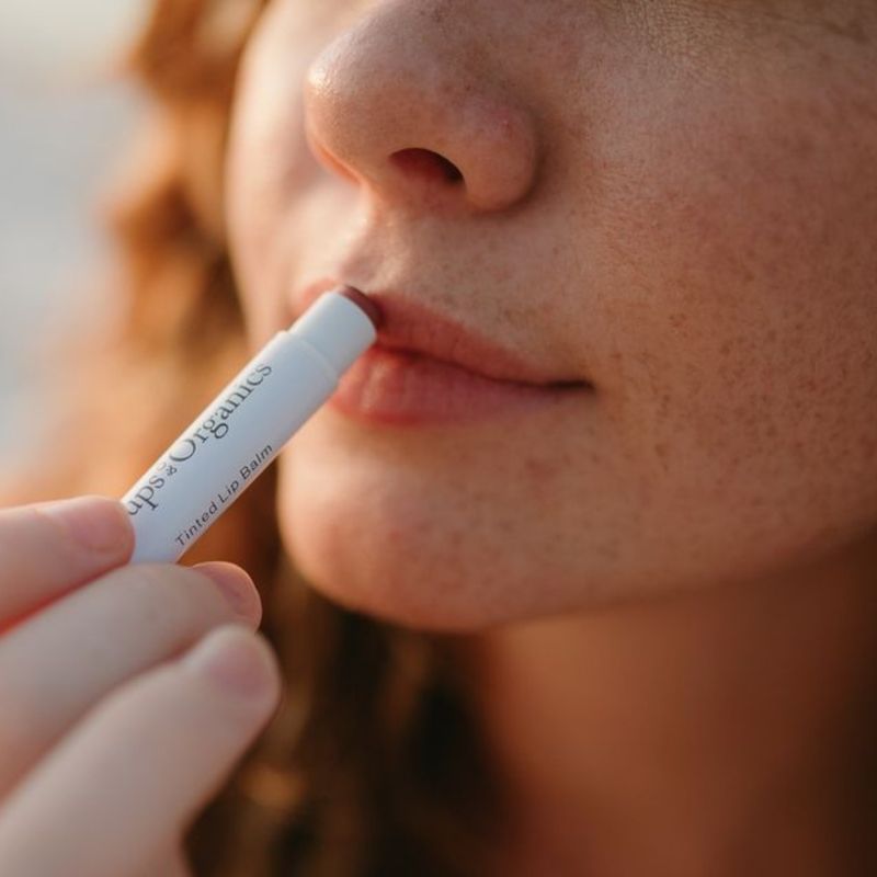 Tinted Moisturizer and Lip Balm