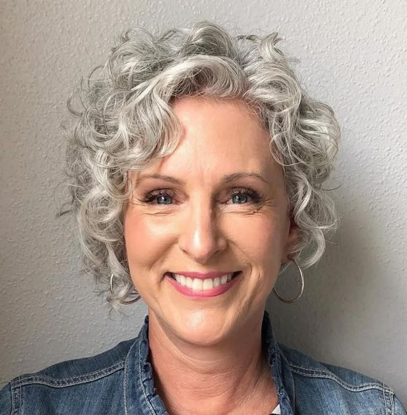 Short Curly Bob