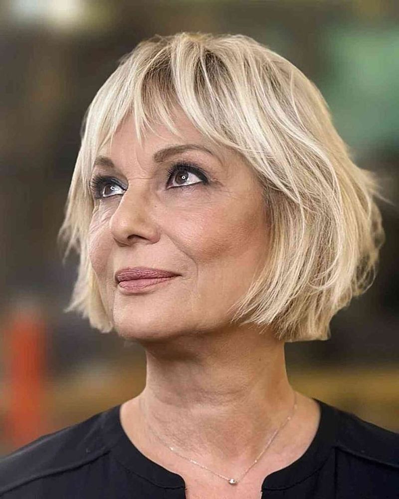 Blunt Cut Bob with Subtle Layers