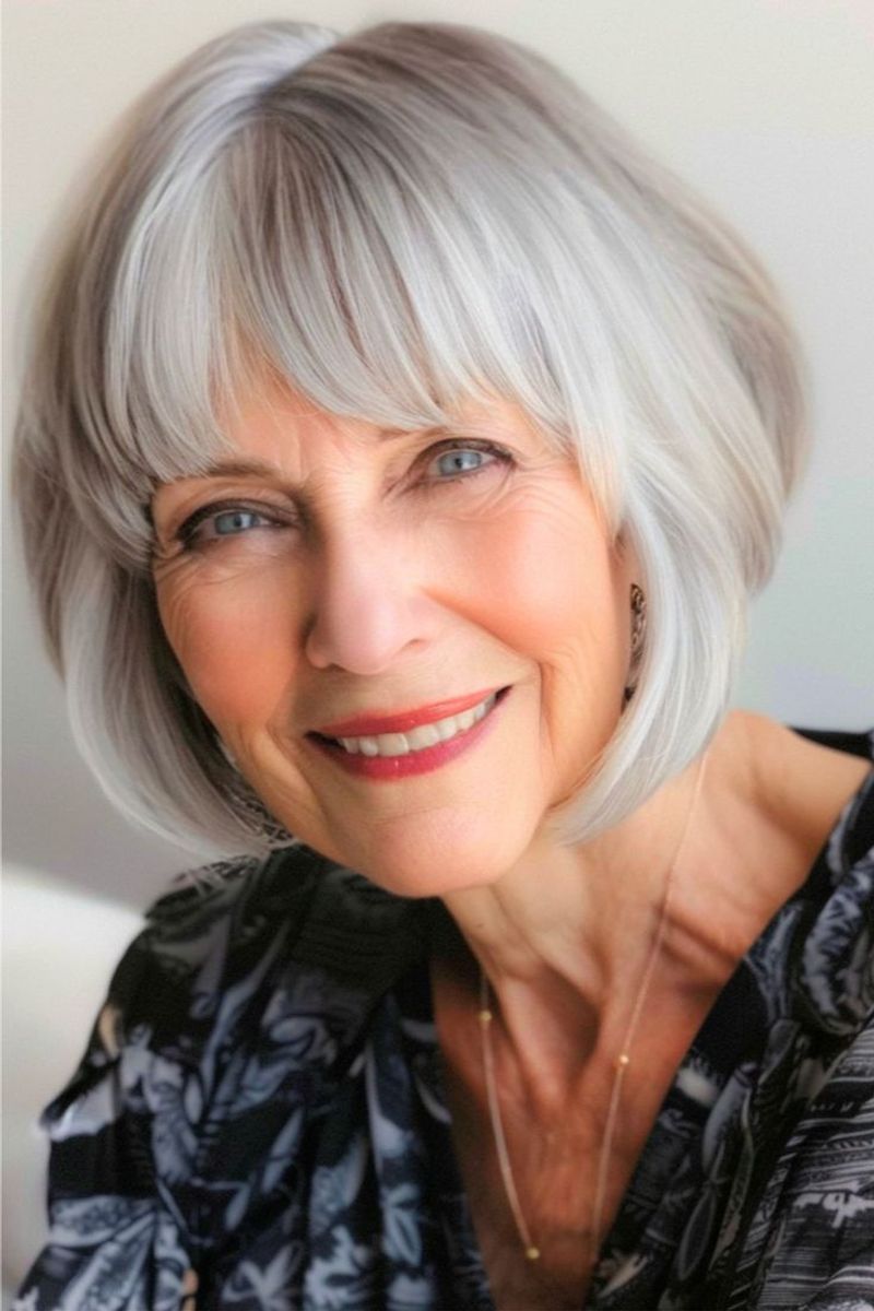 Short Cut with Soft Fringe