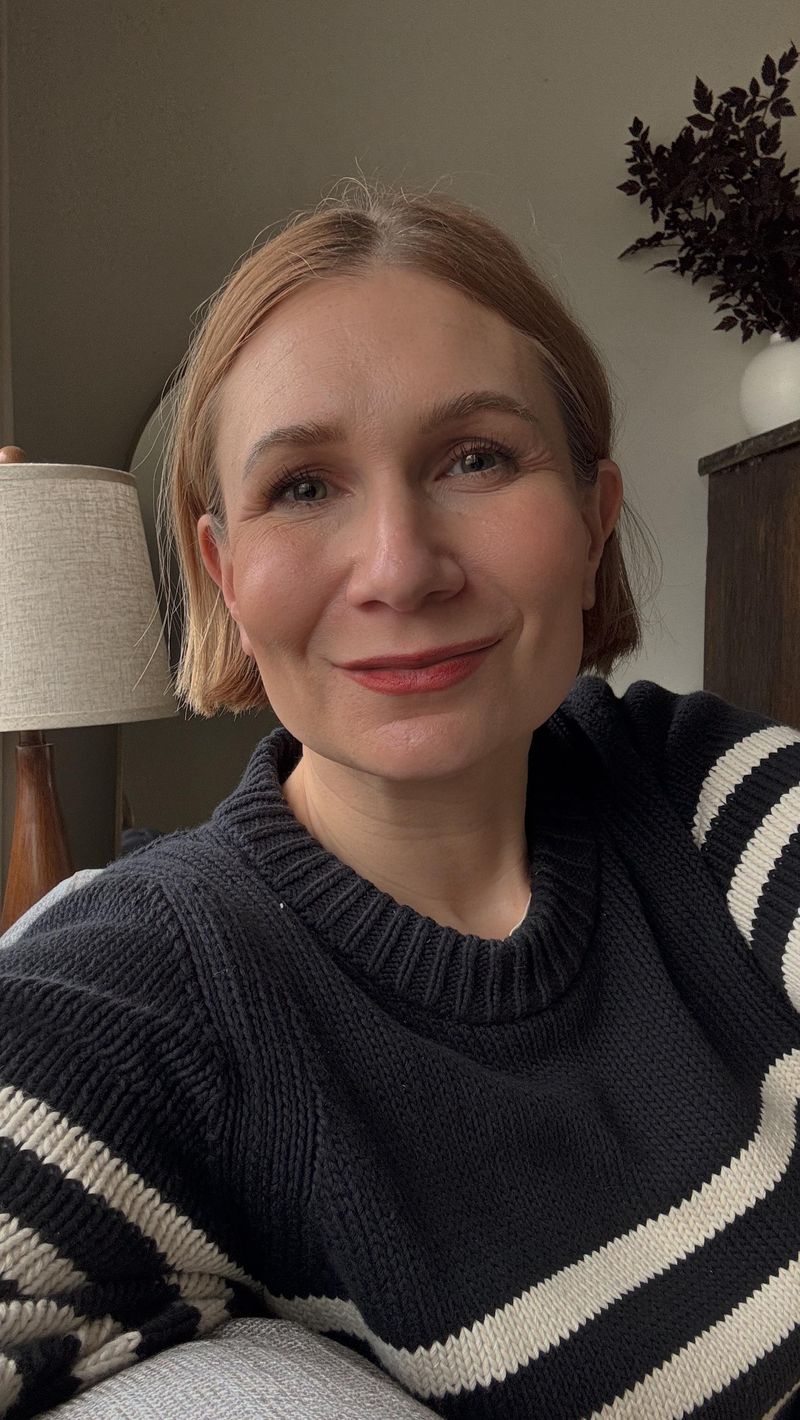 Fresh Skin with Coral Lips