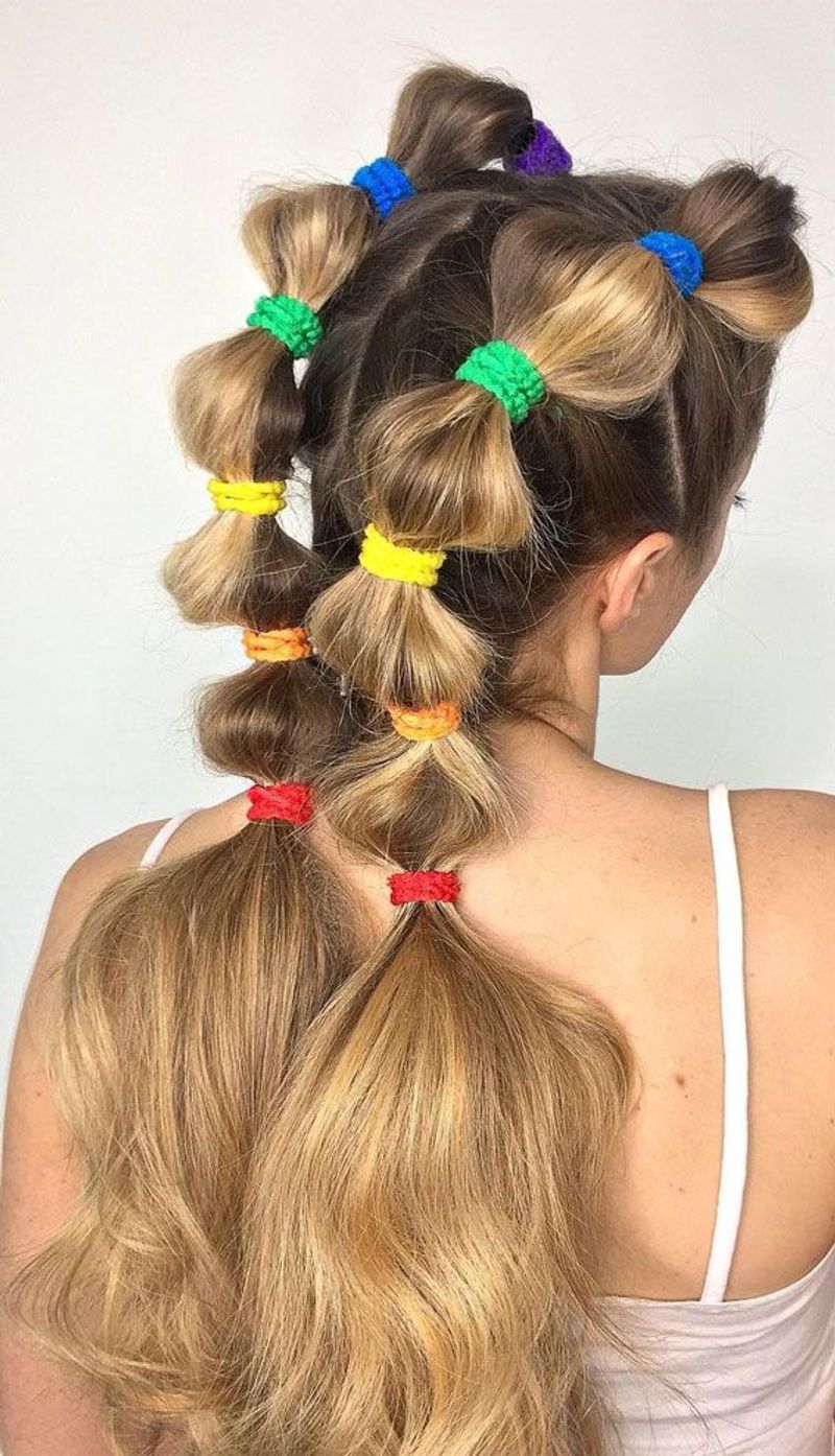 Bubble Ponytail Statement