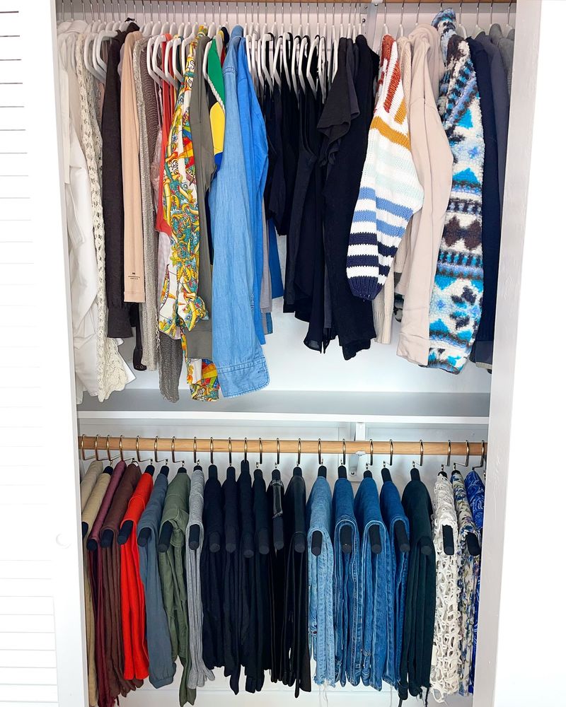 Double Hanging Rods: Twice the Hanging Space