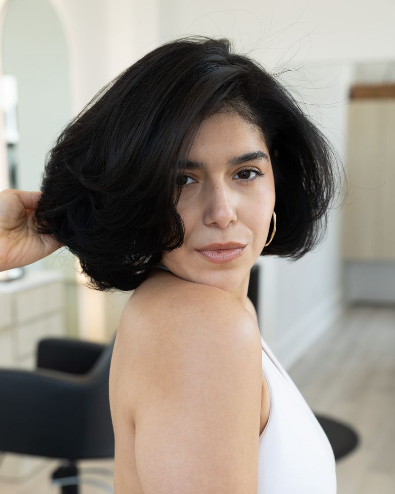 Shoulder-Length Bob With Volume