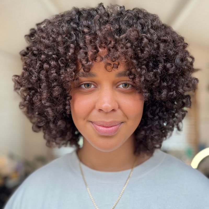 Layered Curly Cut
