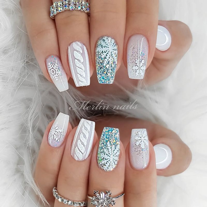 Crystal Clear French Tips