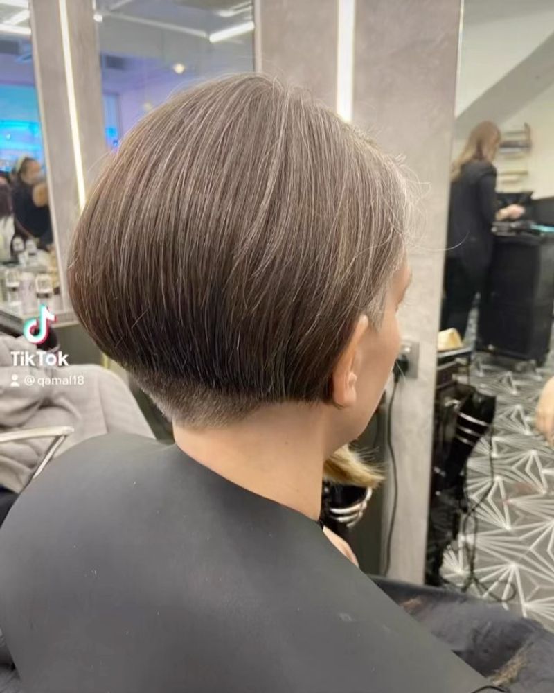 Sleek Asymmetrical Bob