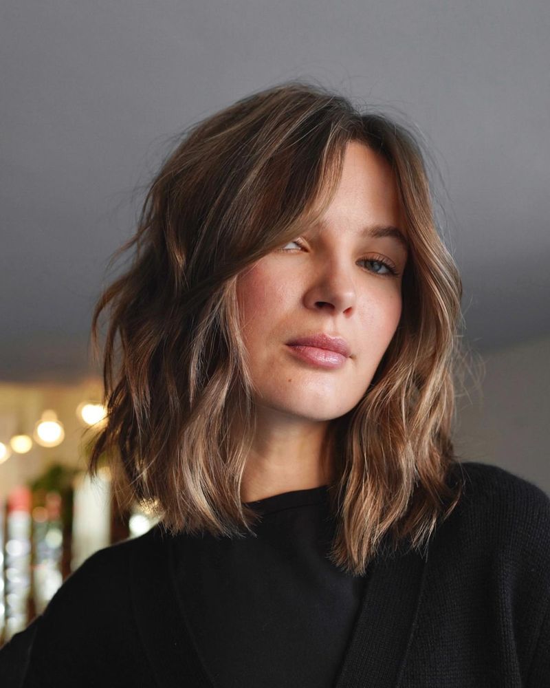 Modern Shag with Curtain Bangs