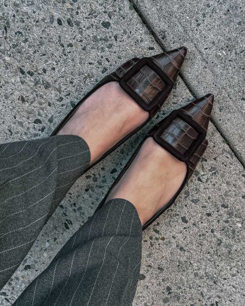 Pointed-Toe Flats