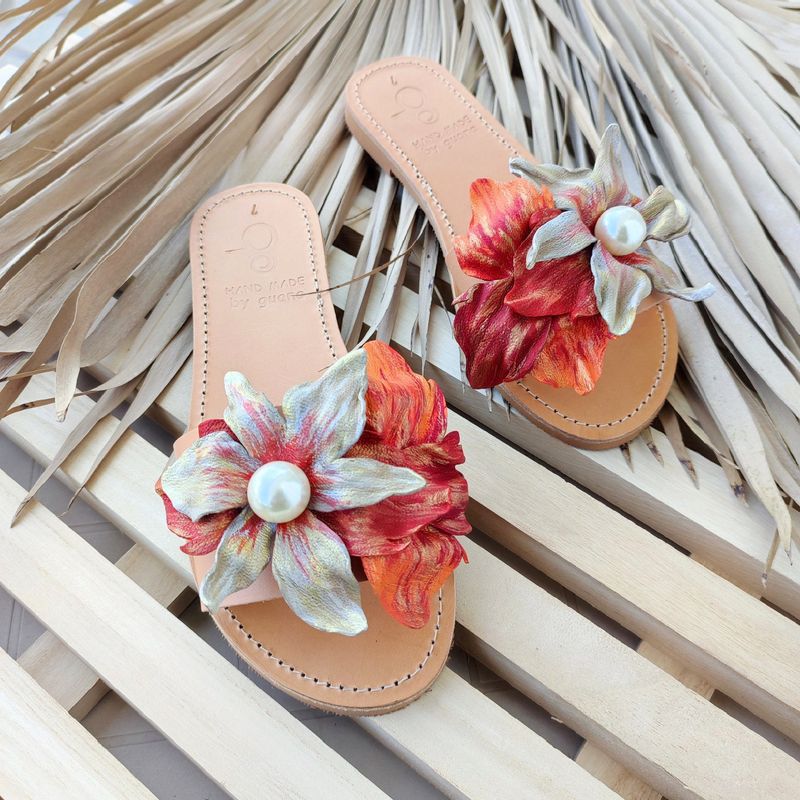 Sculptural Sole Slides