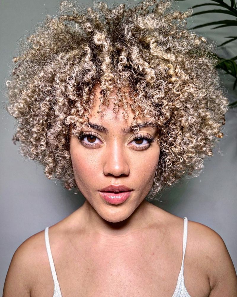 Coily Curls with Fade