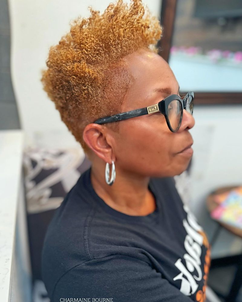 Short Curly Bob