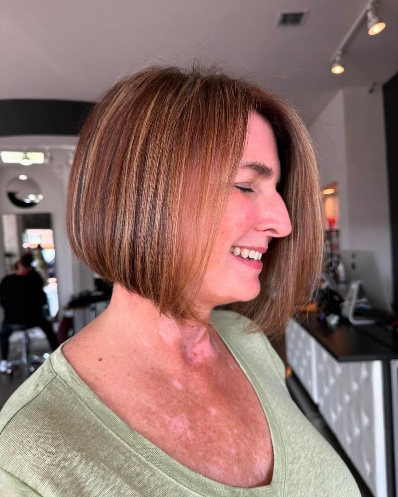 Low-Maintenance Bob with Bangs