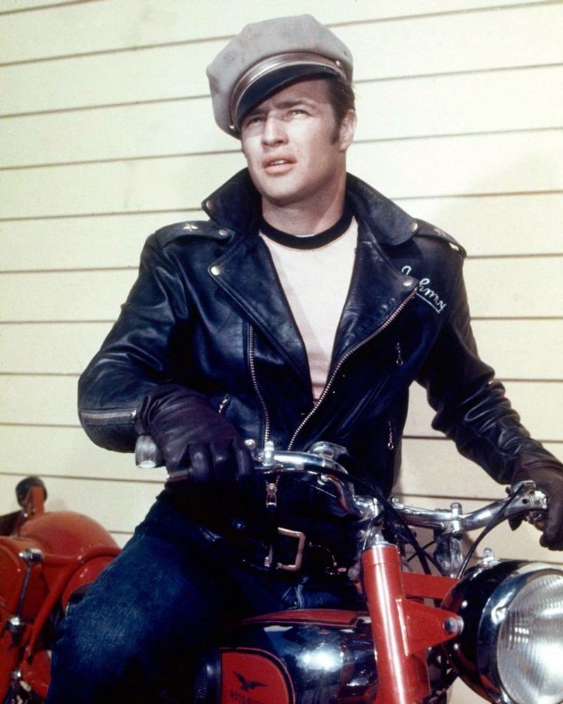 The Rebellious Leather Jacket