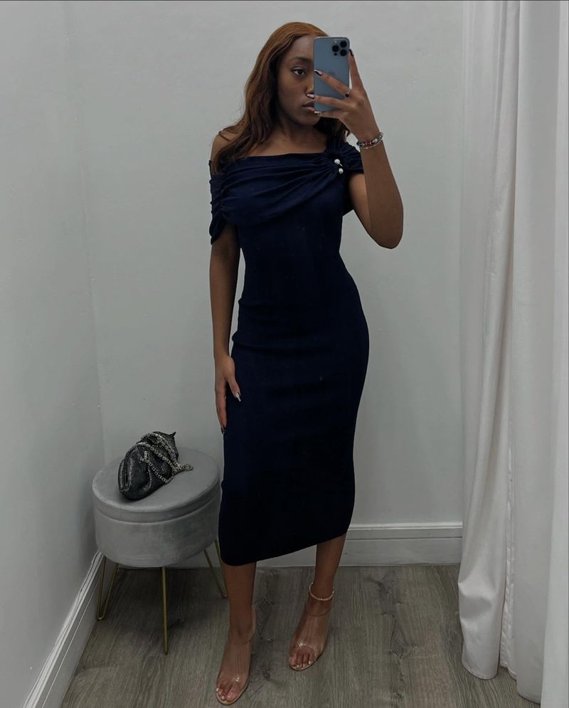 Sleeveless Sheath Midi Dress