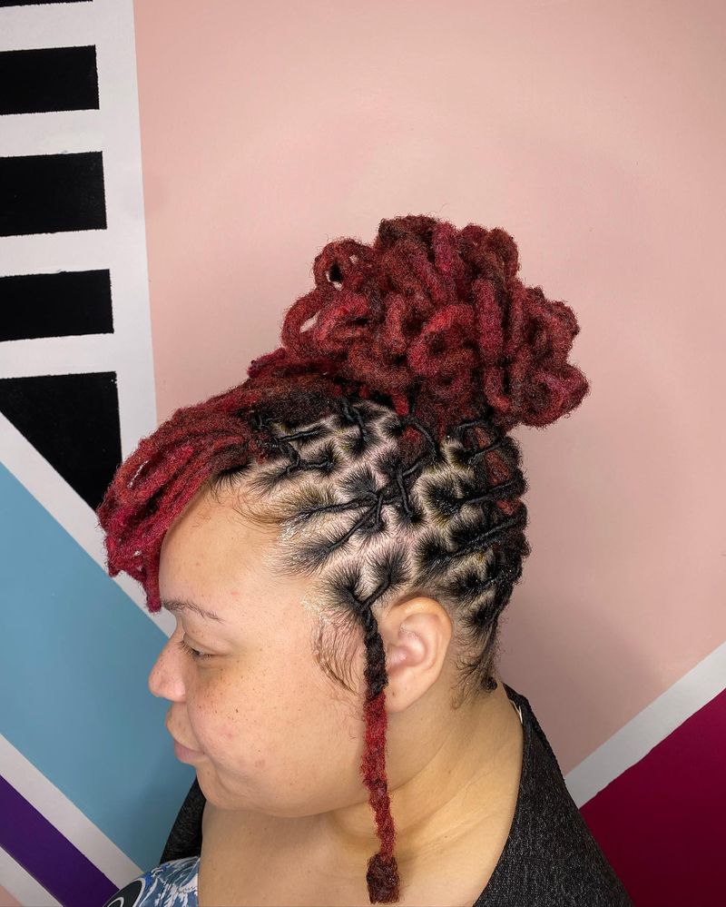 Loc'd Bun