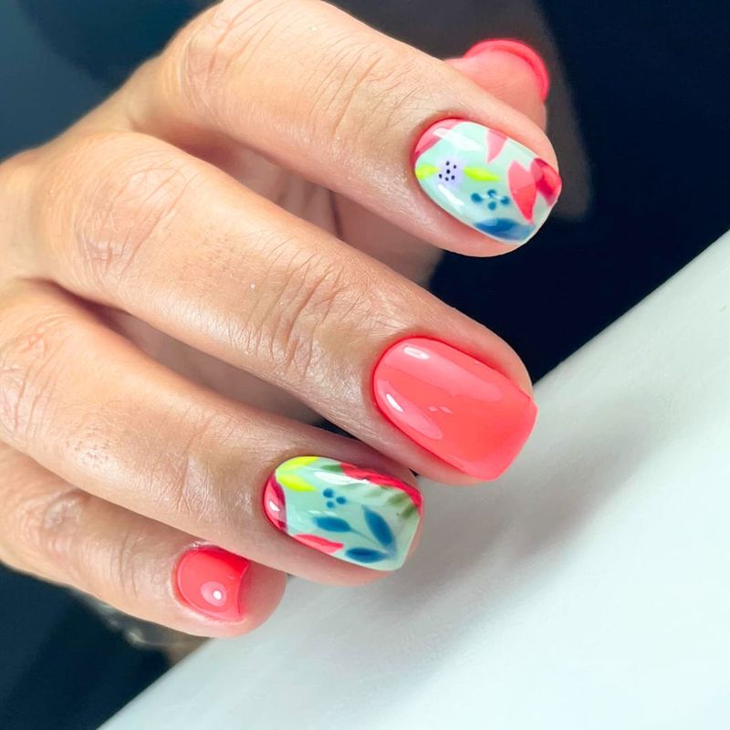 Playful Floral Color Mix
