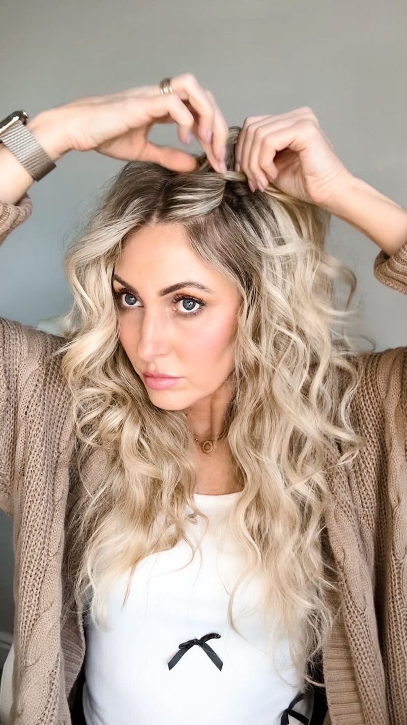 Create a faux crown lift