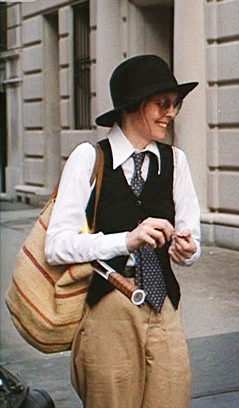 Diane Keaton's Menswear Look in Annie Hall