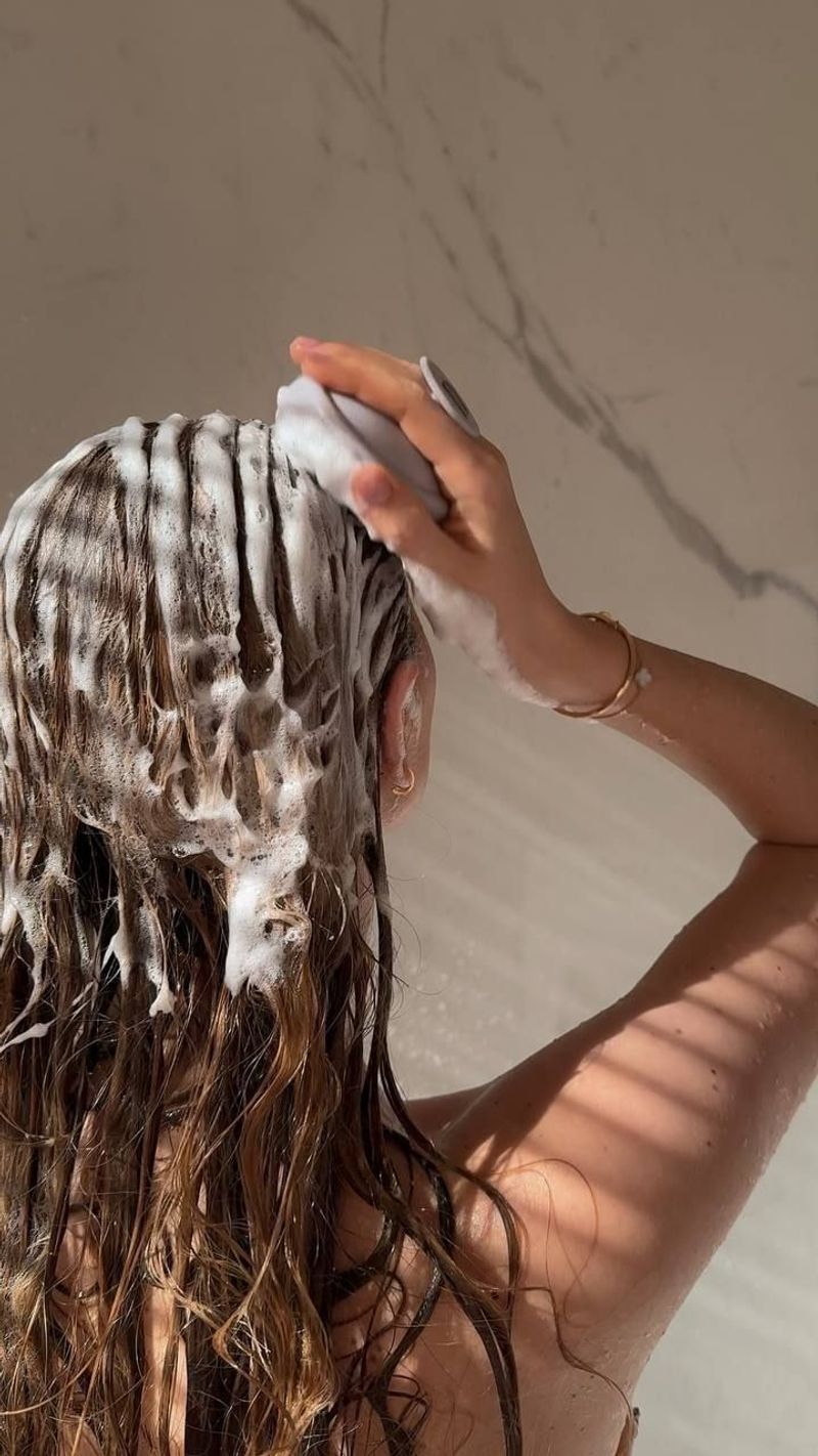 Going to bed with wet hair