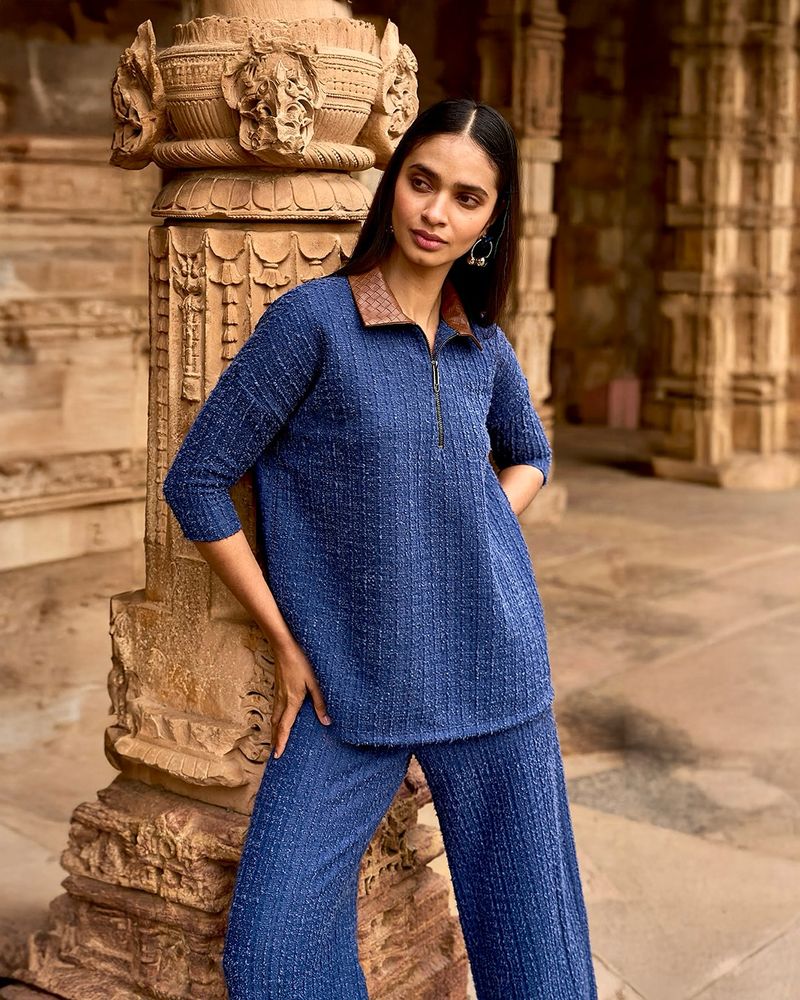 Relaxed Popover Blouse