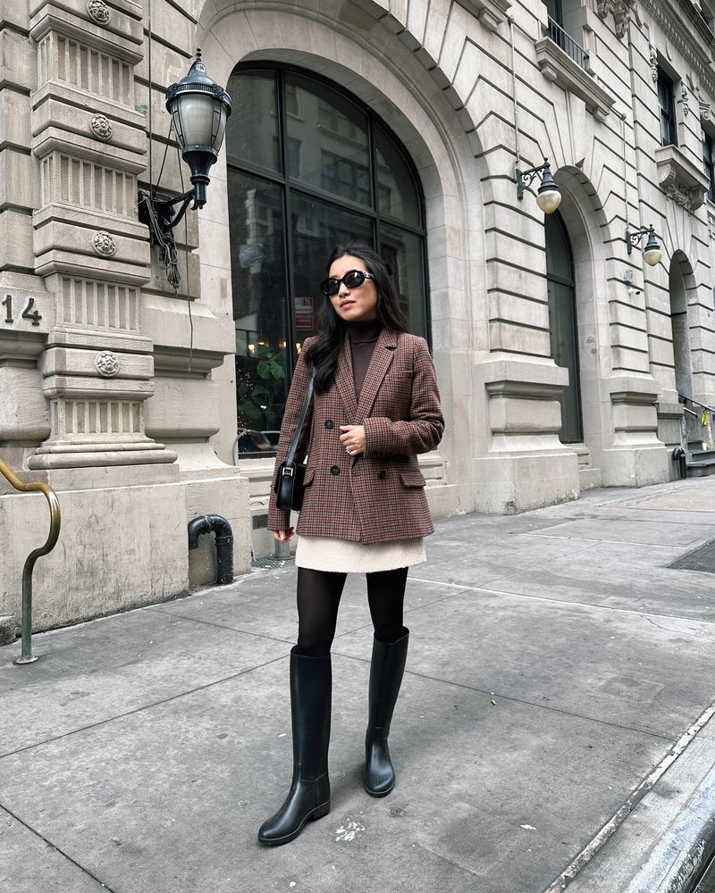 Monochrome Knit Set