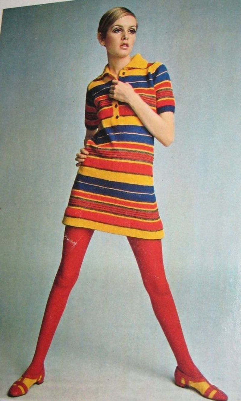 Bold Patterned Tights - Legs Take Center Stage