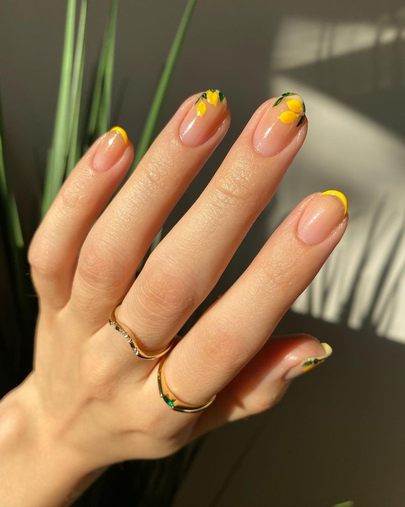 Lemonade Yellow Ombré
