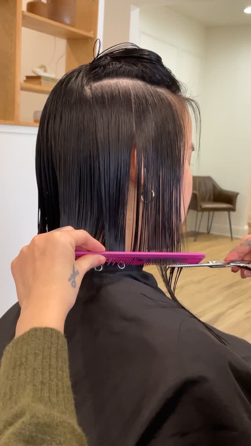 Italian Bob with Interior Layers