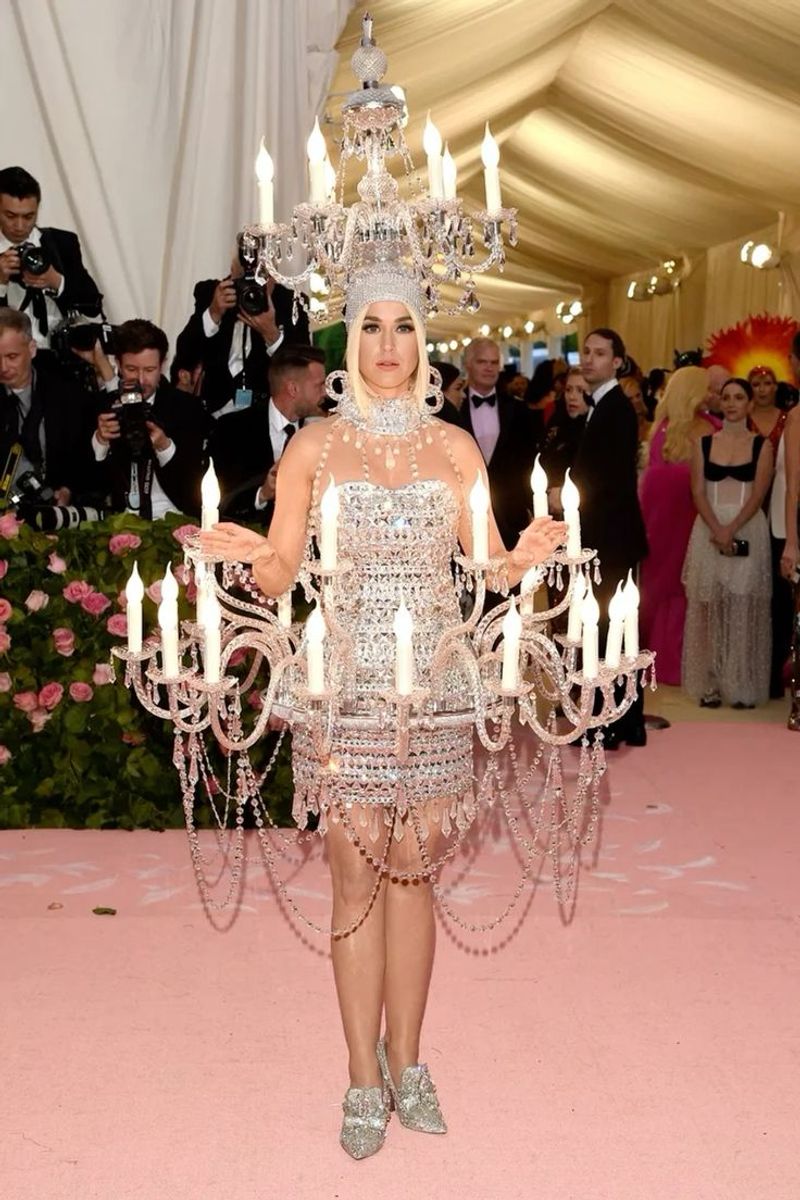 Katy Perry's Chandelier Dress