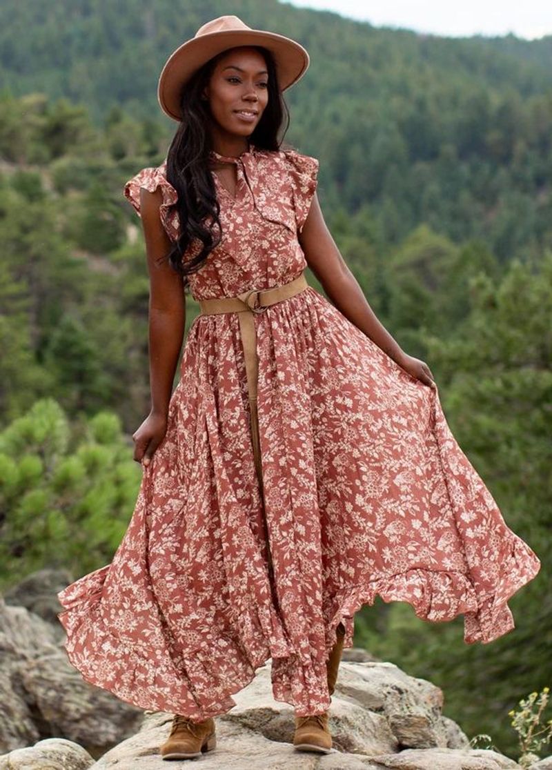 Embrace Flowy Midi Dresses