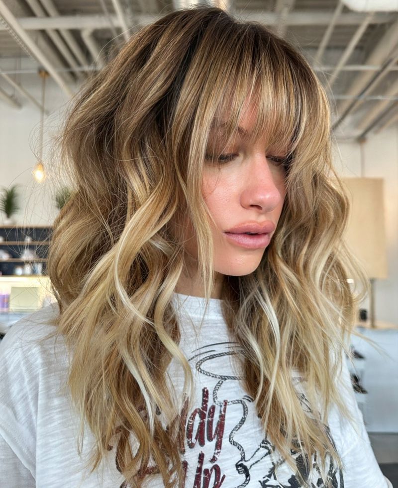 Side-Swept Bangs