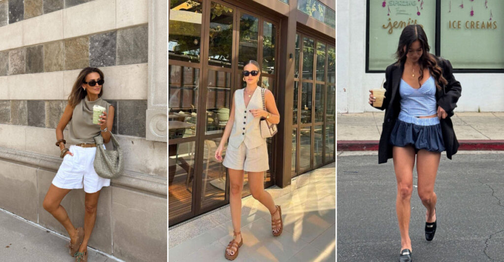 14 Short Suit Outfits That Are Defining Summer Style