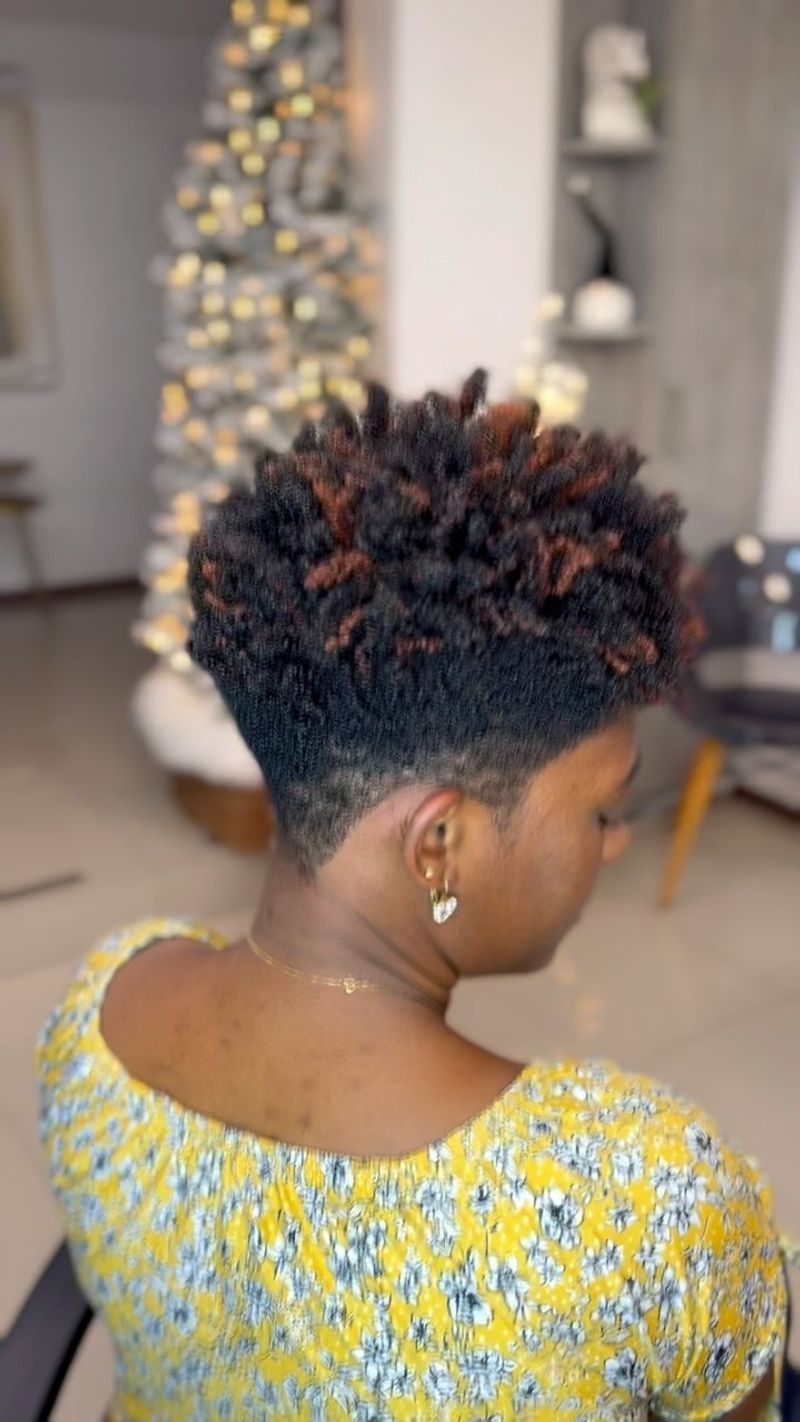 Tapered Afro
