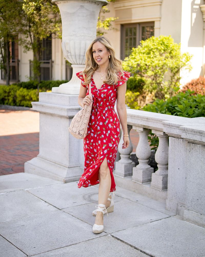 Floral Midi Dress