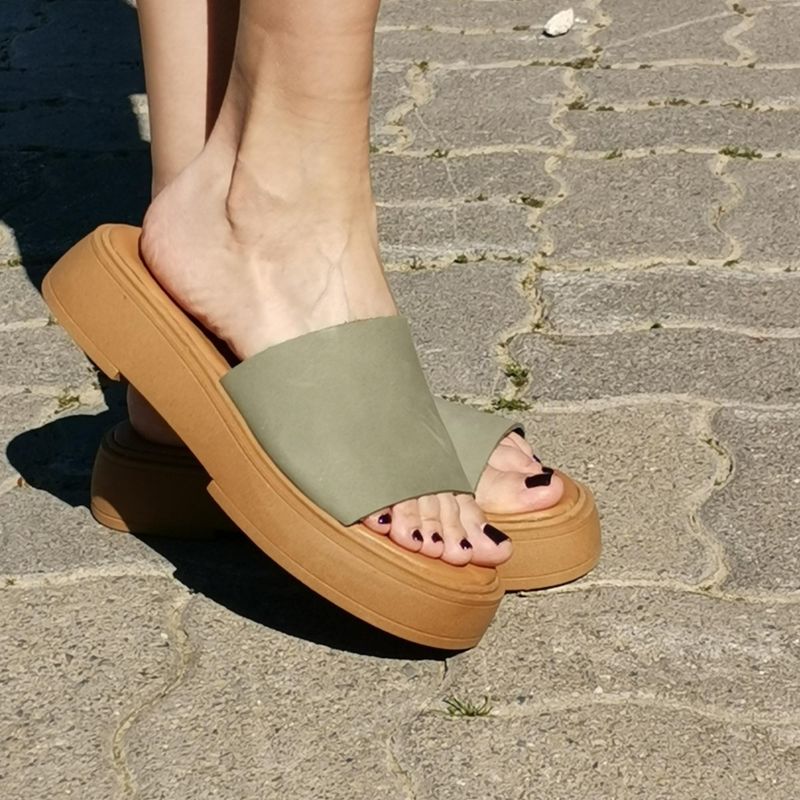 Strappy Leather Slides: The Minimalist's Dream