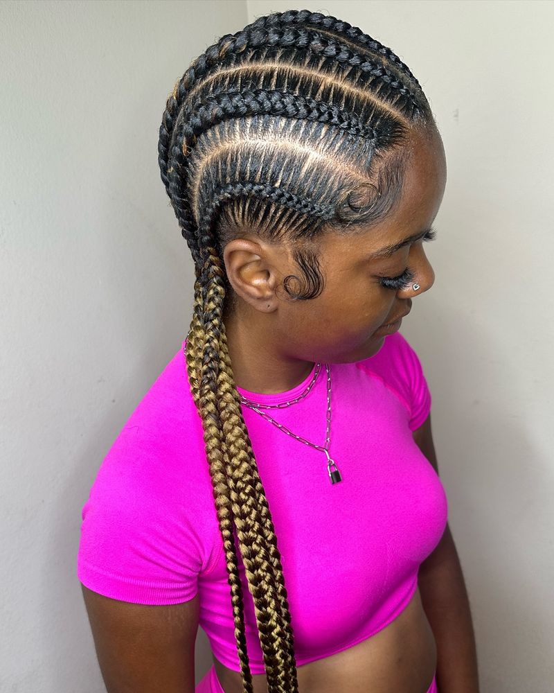 Simple Cornrows
