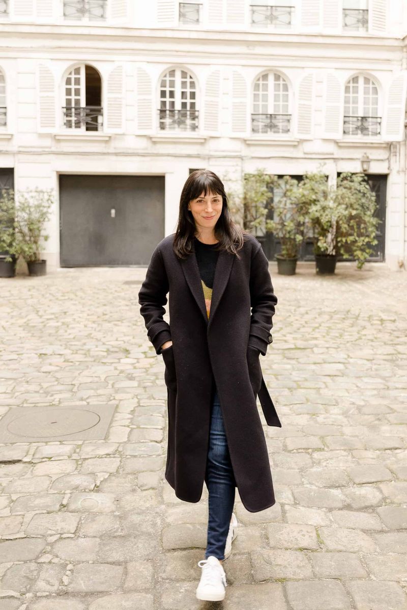 Long Coat Over Neutral Layers