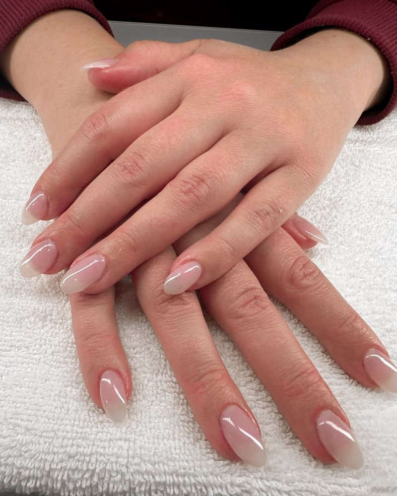 Ombré French Tips for Modern Touch