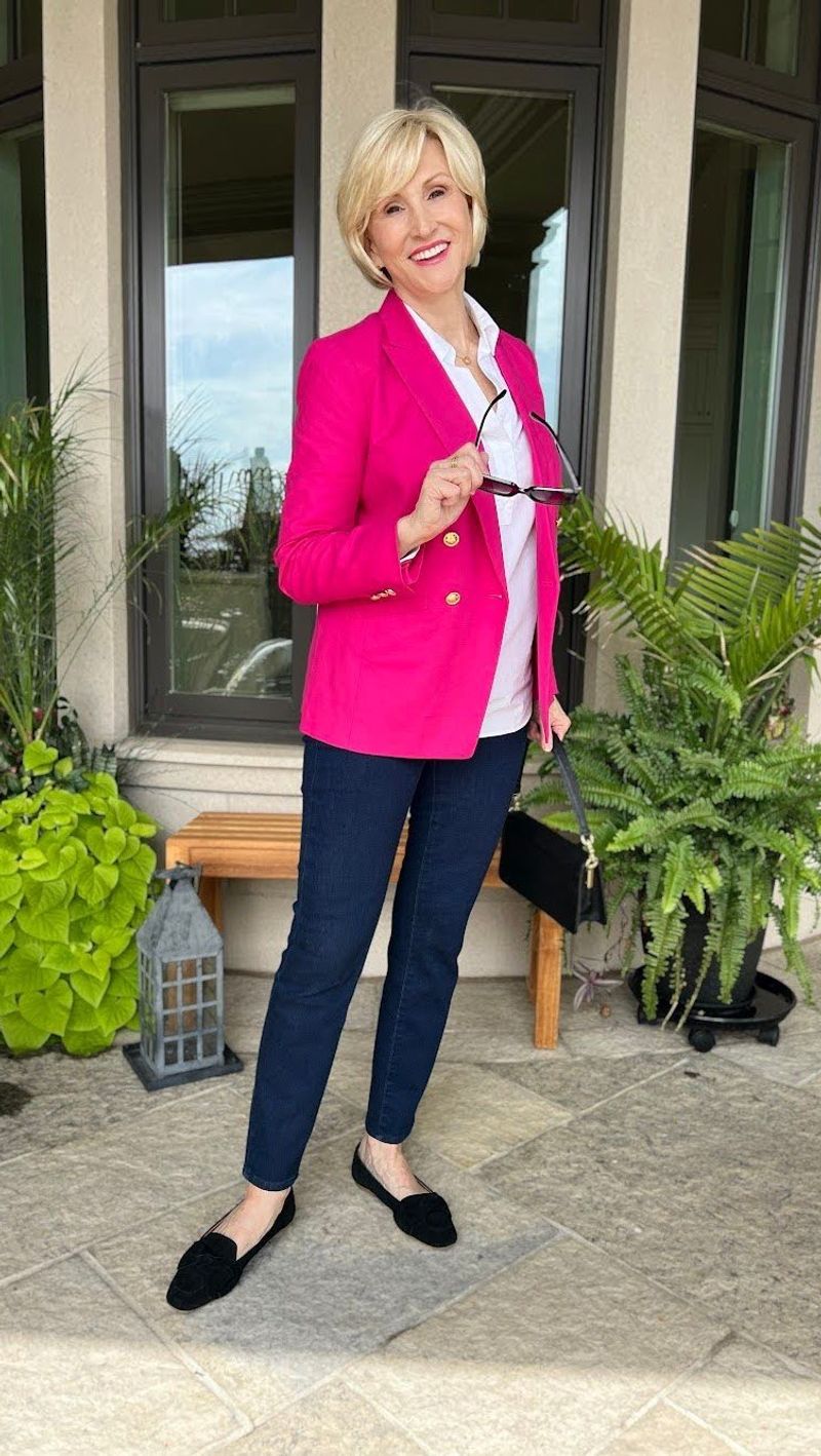 Oversized Pink Blazers