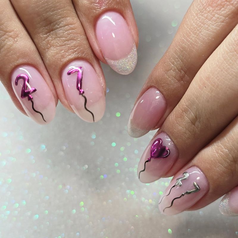 Balloon Nail Art
