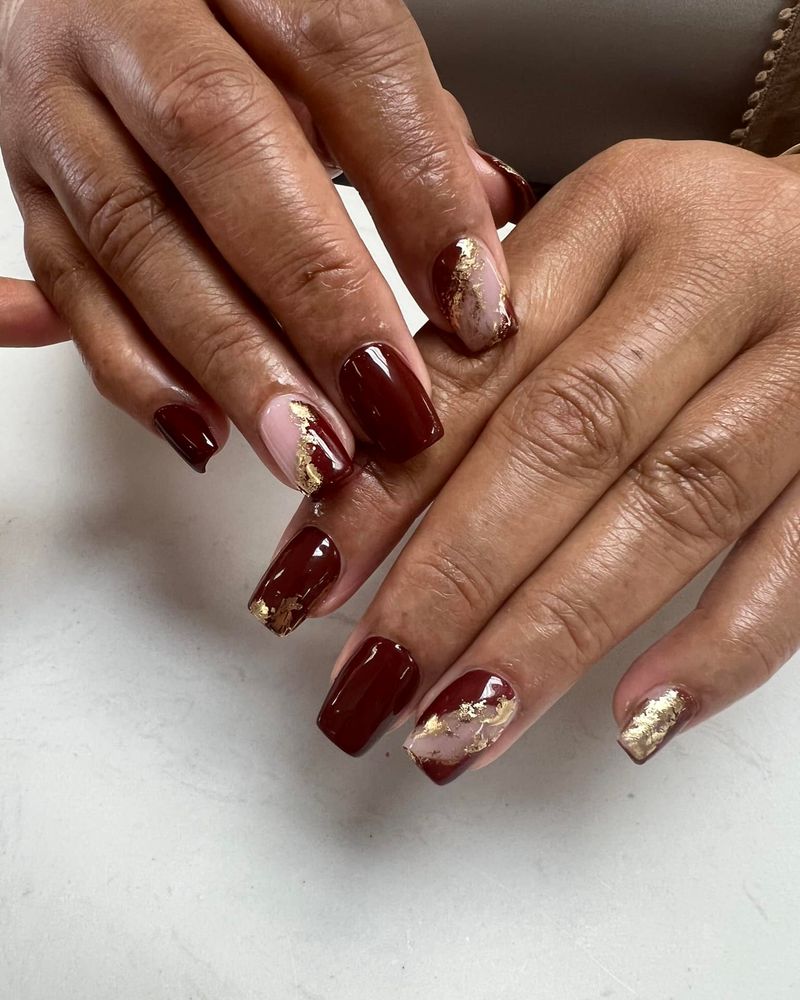 Metallic Foil Glitter Accents