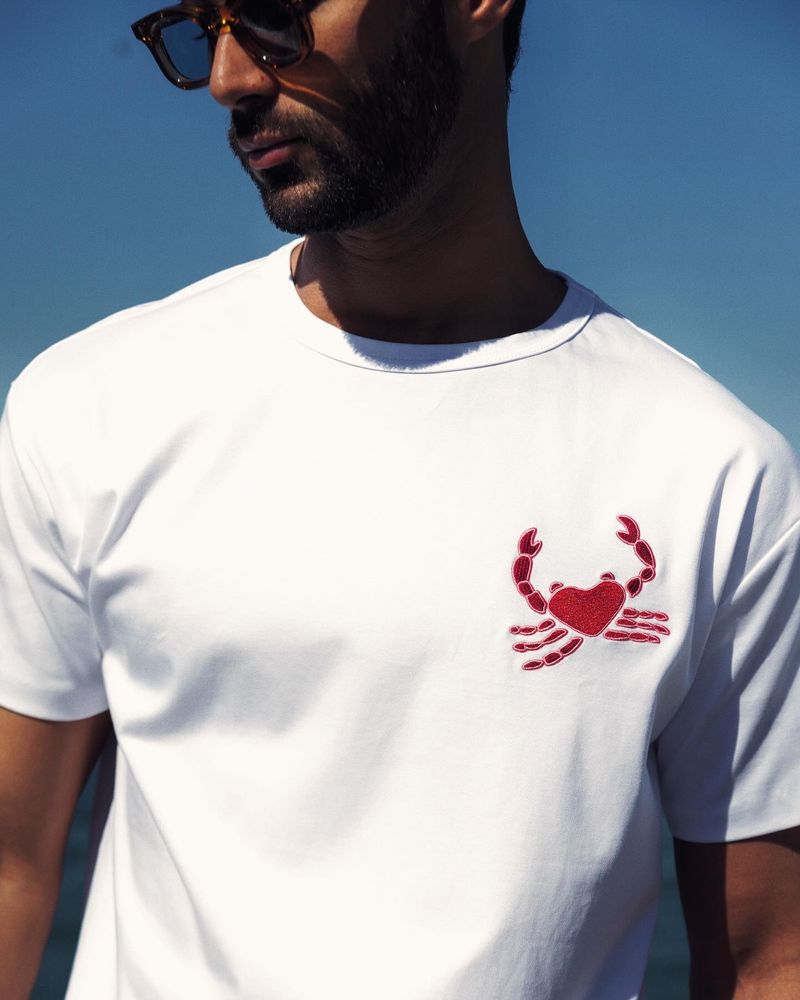 Embroidered Beach Shirt