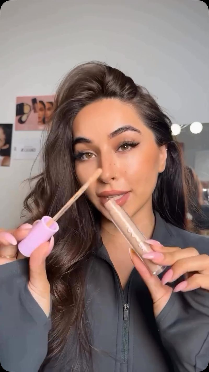 Triangle Concealer Placement