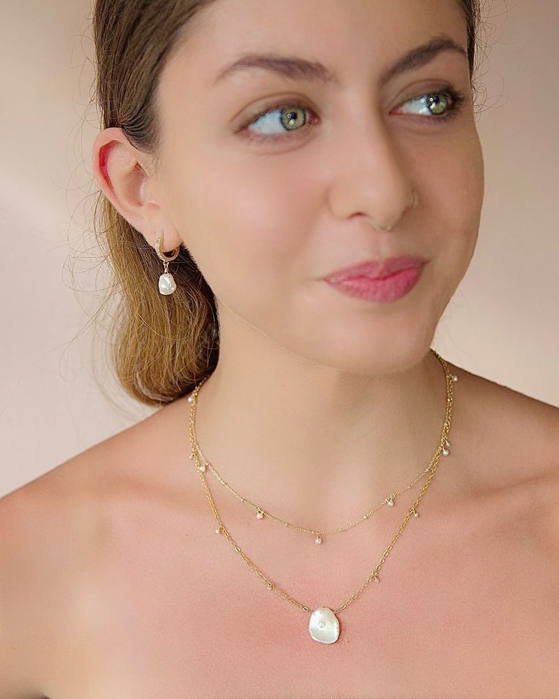 Layer with Feminine Jewelry