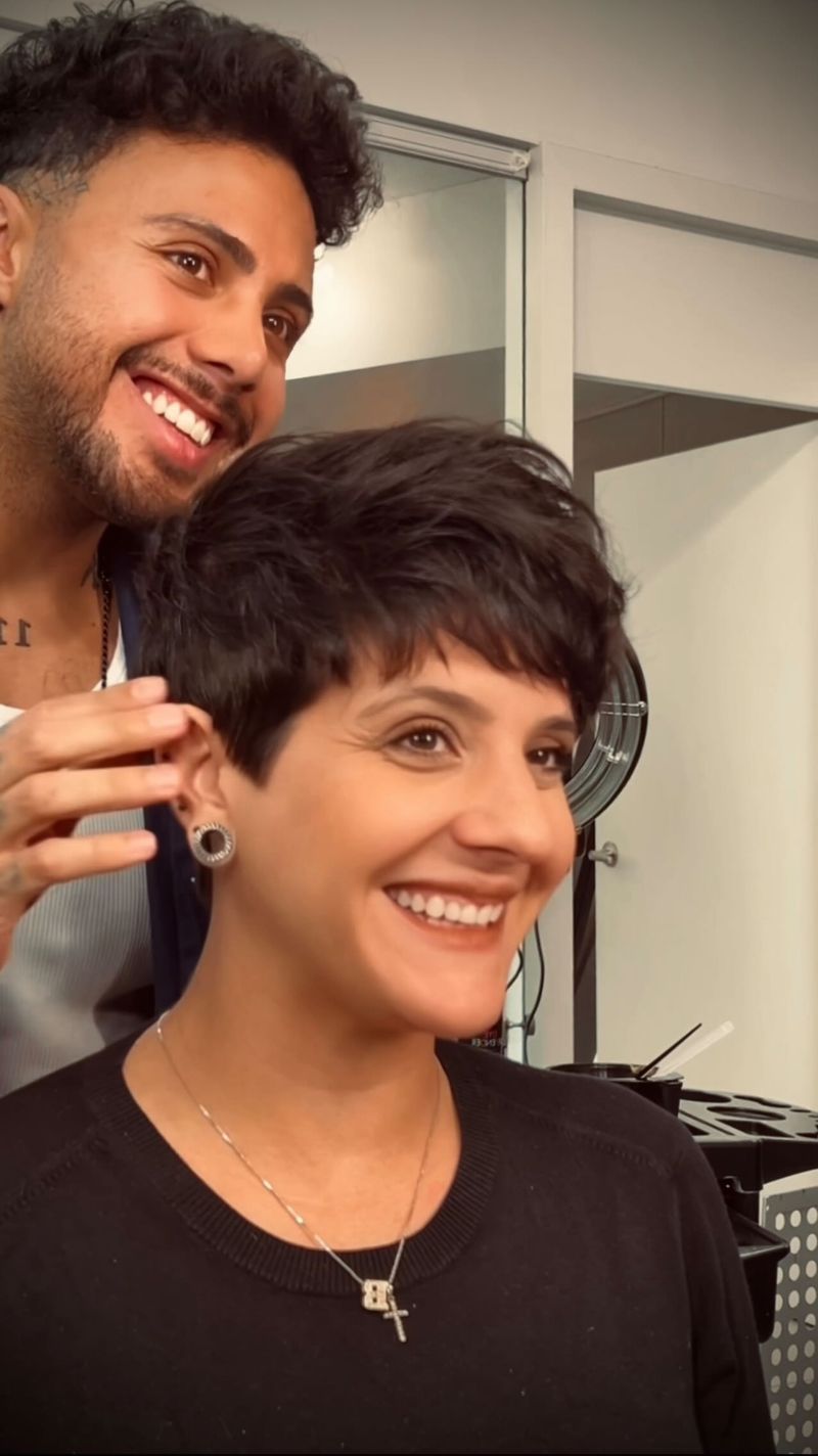Layered Pixie Cut
