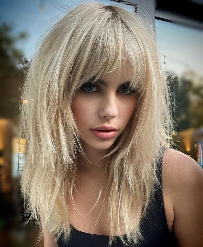 Modern Shag with Curtain Fringe