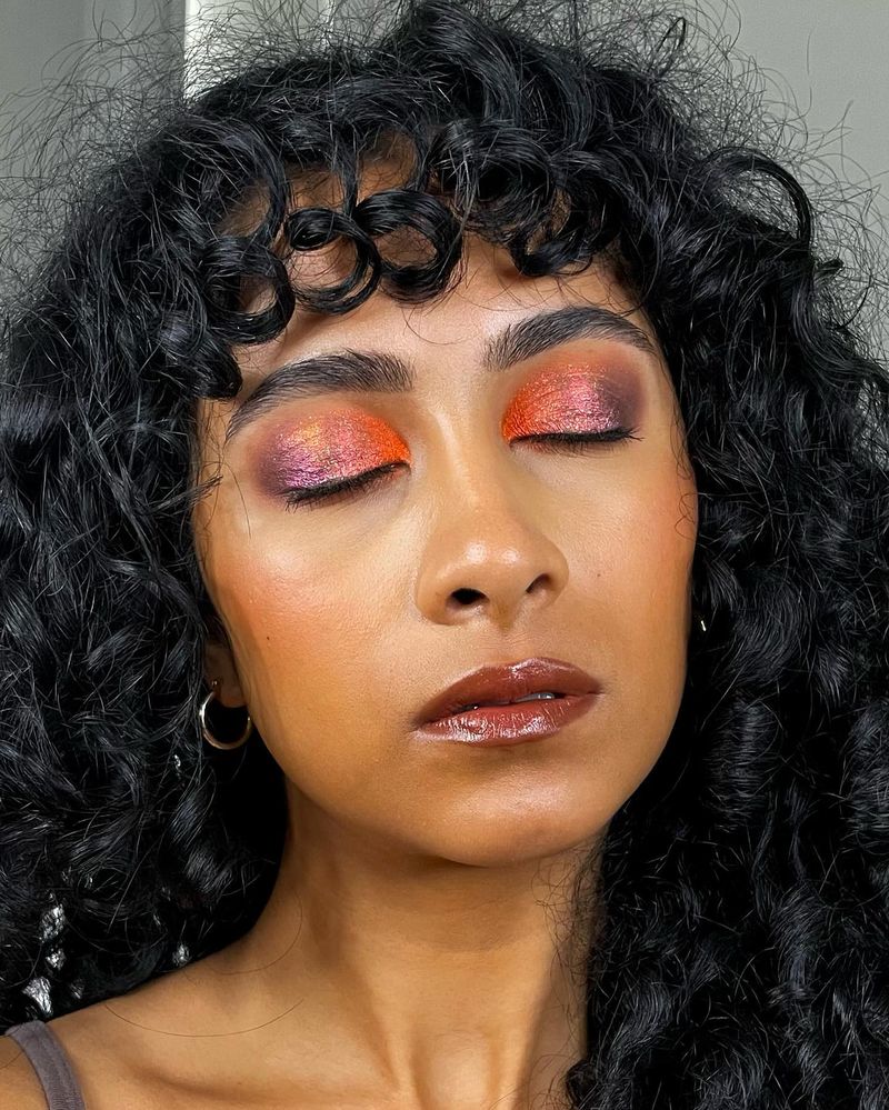 Sunset Eyeshadow Gradients